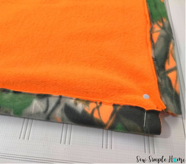 DIY Braided Fleece Blanket Tutorial Sew Simple Home