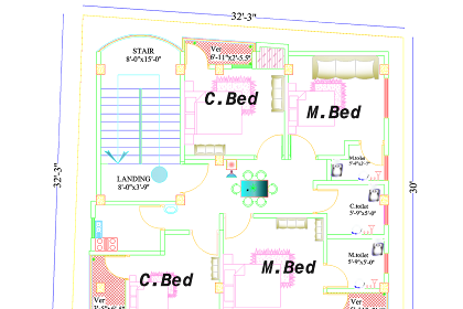 Staggering Gallery Of modern duplex house design floor plan