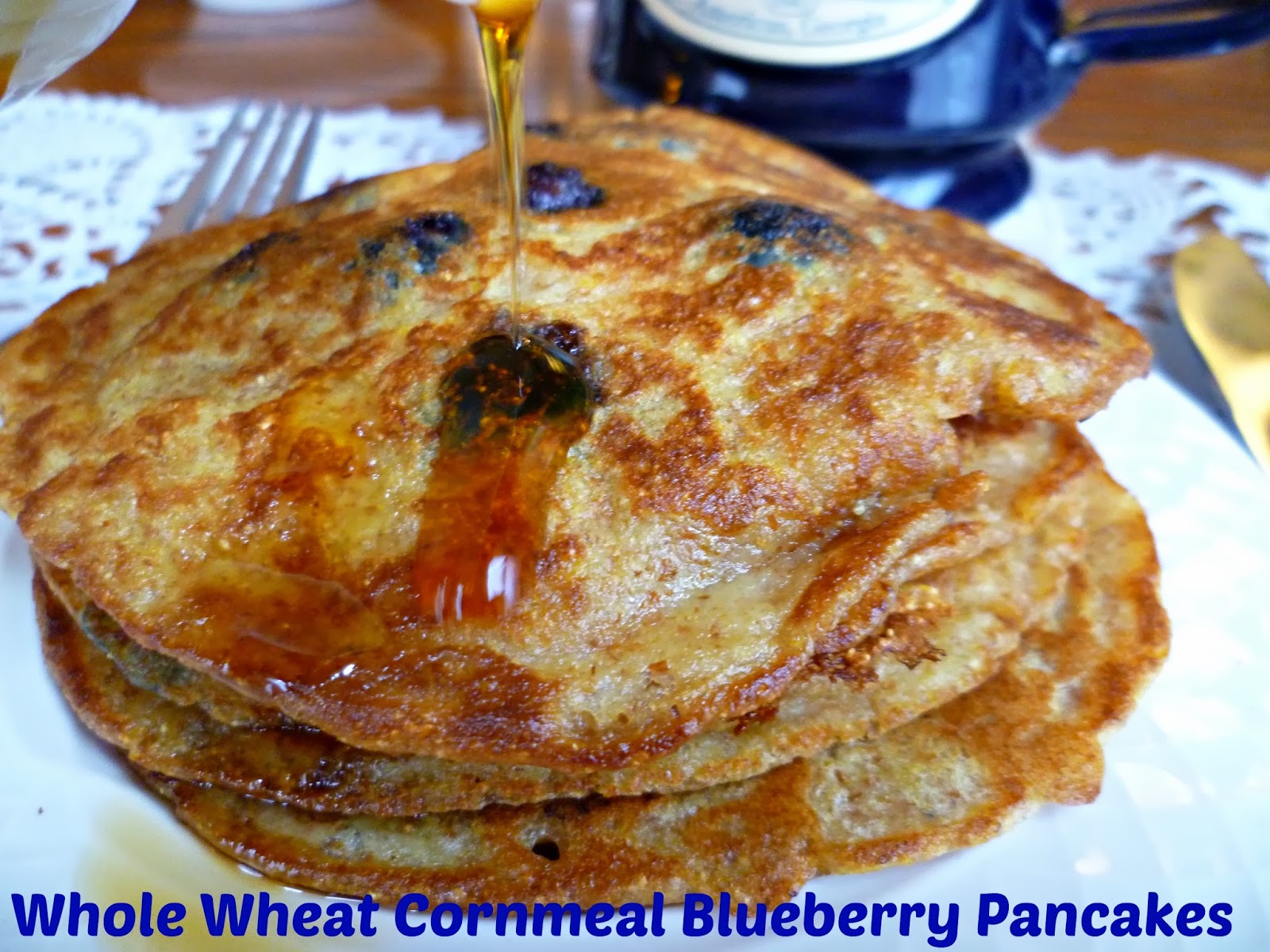 Americus Garden Inn Bed and Breakfast Whole Wheat Cornmeal Blueberry