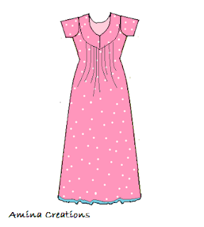 AMINA CREATIONS: HOW TO STITCH A NIGHTY