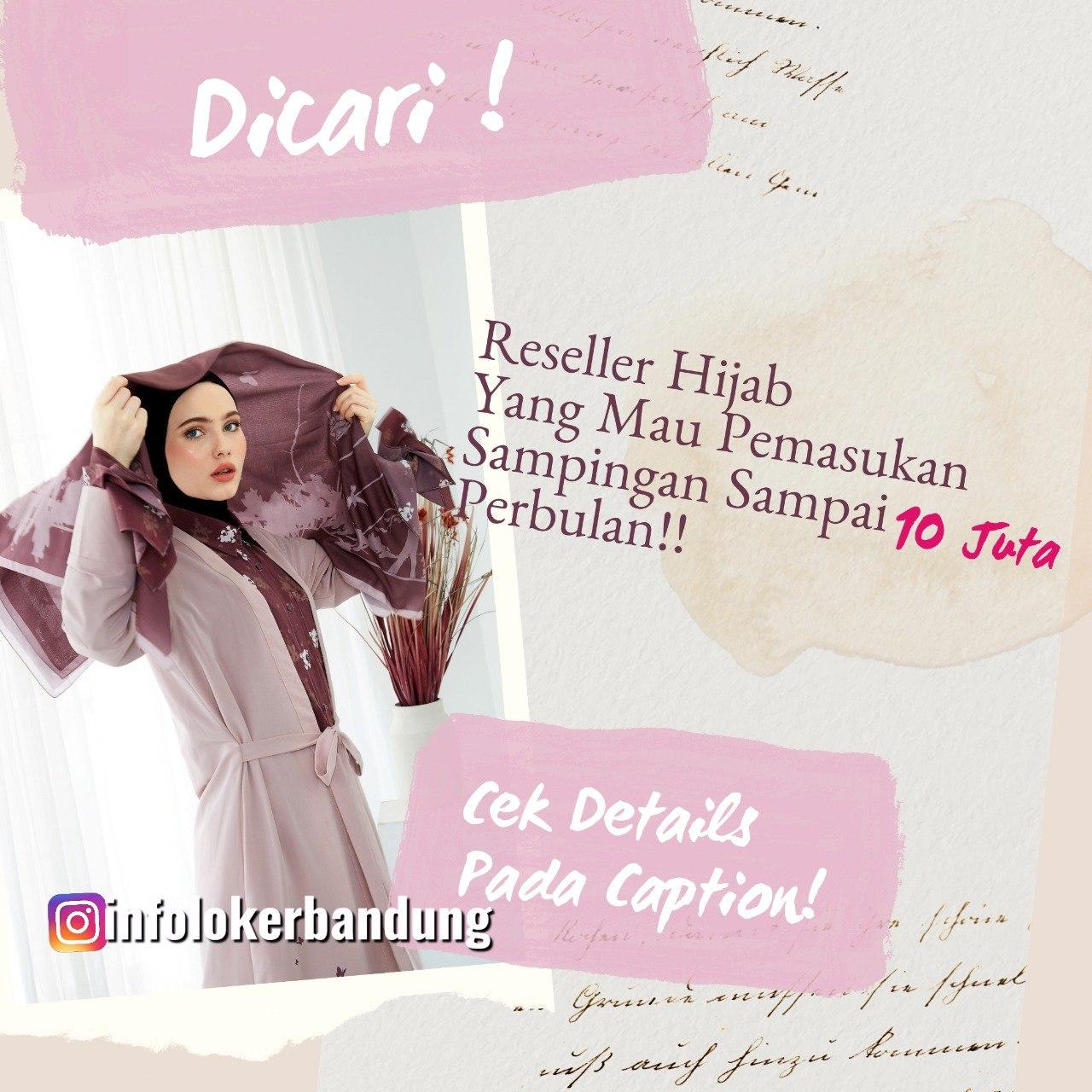 Dicari Reseller Hijab Yang Mau Pemasukan Sampingan Hingga Sampai 10 Juta Perbulan !!