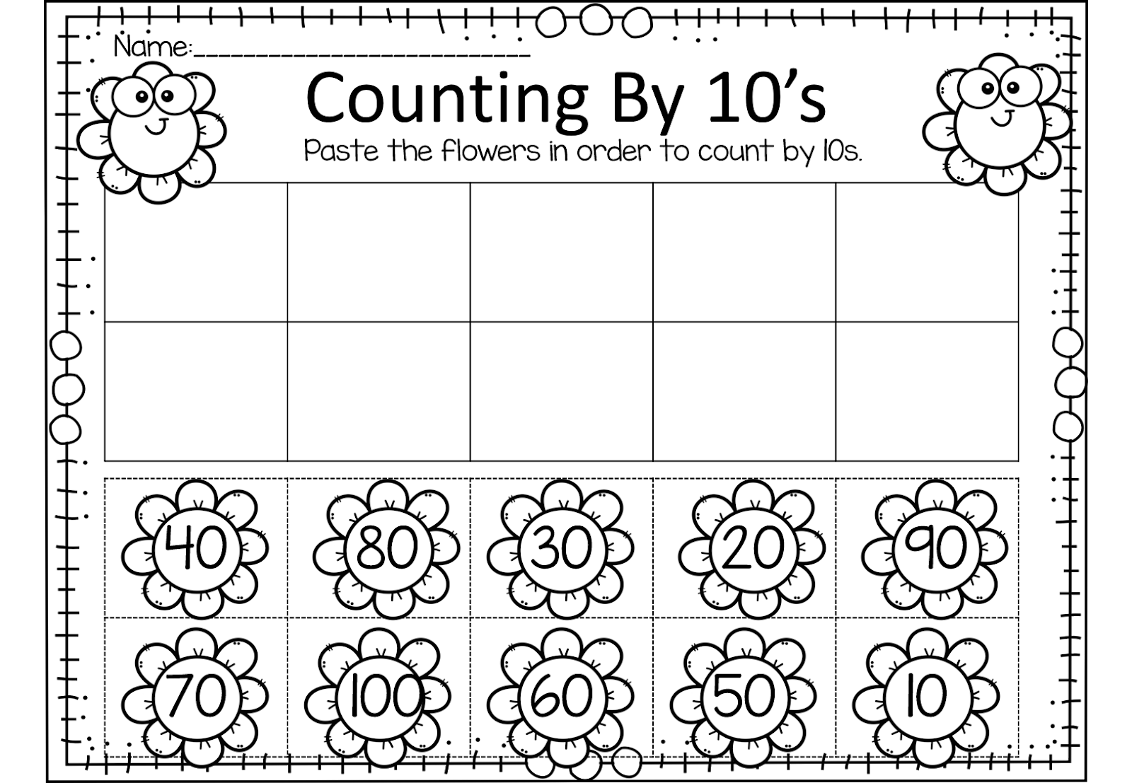 Counting to 100 | Busy Hands and Minds