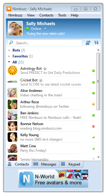 nimbuzz 2.1.0