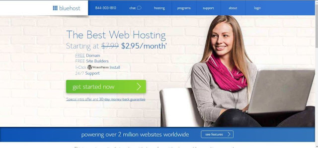 Bluehost Home