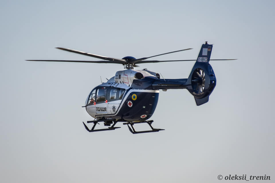 В Україну прибув шостий гелікоптер H145 для поліції