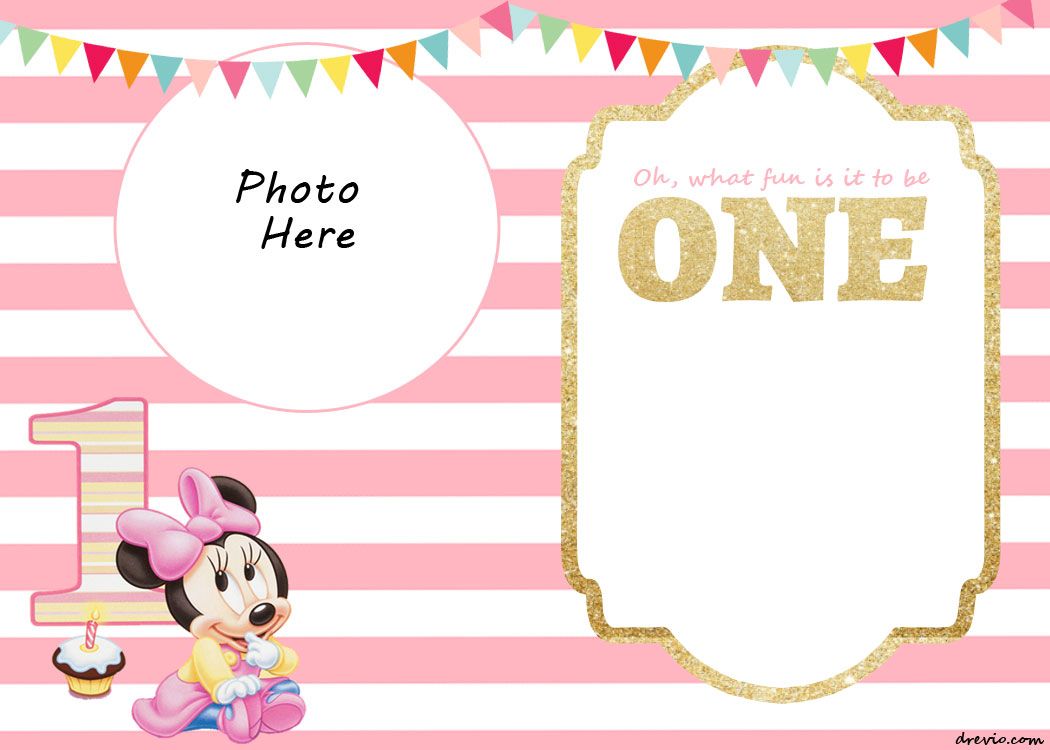 1st Birthday Invitations wording sample