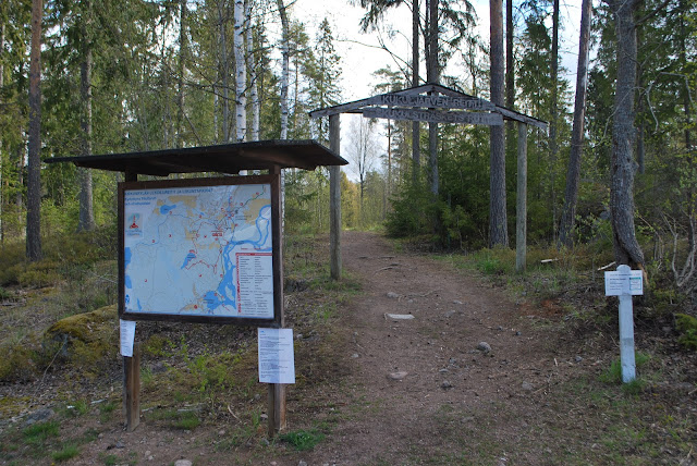Kukuljärven vaellusreitti Loviisassa