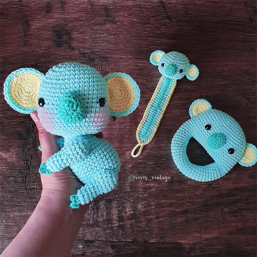 patron koala amigurumi