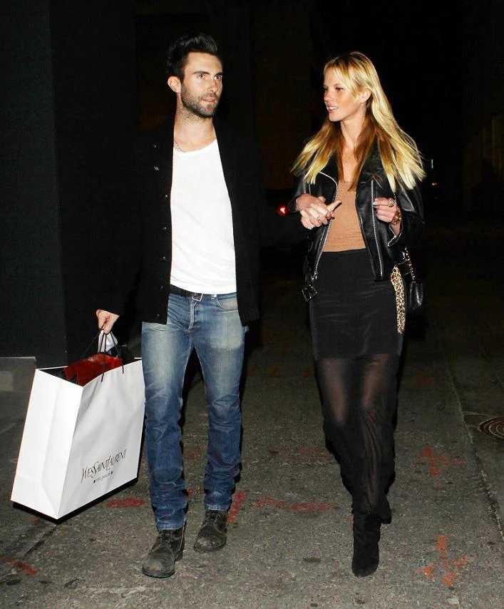 Adam Levine enjoys a cosy evening with girlfriend Anne Vyalitsyna