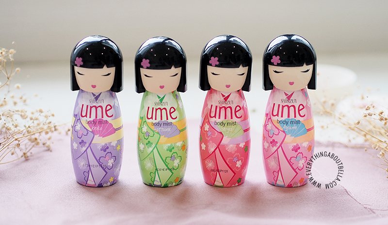 Shinzu’i Ume Body Mist | Everything About Bella - Indonesian Beauty Blogger