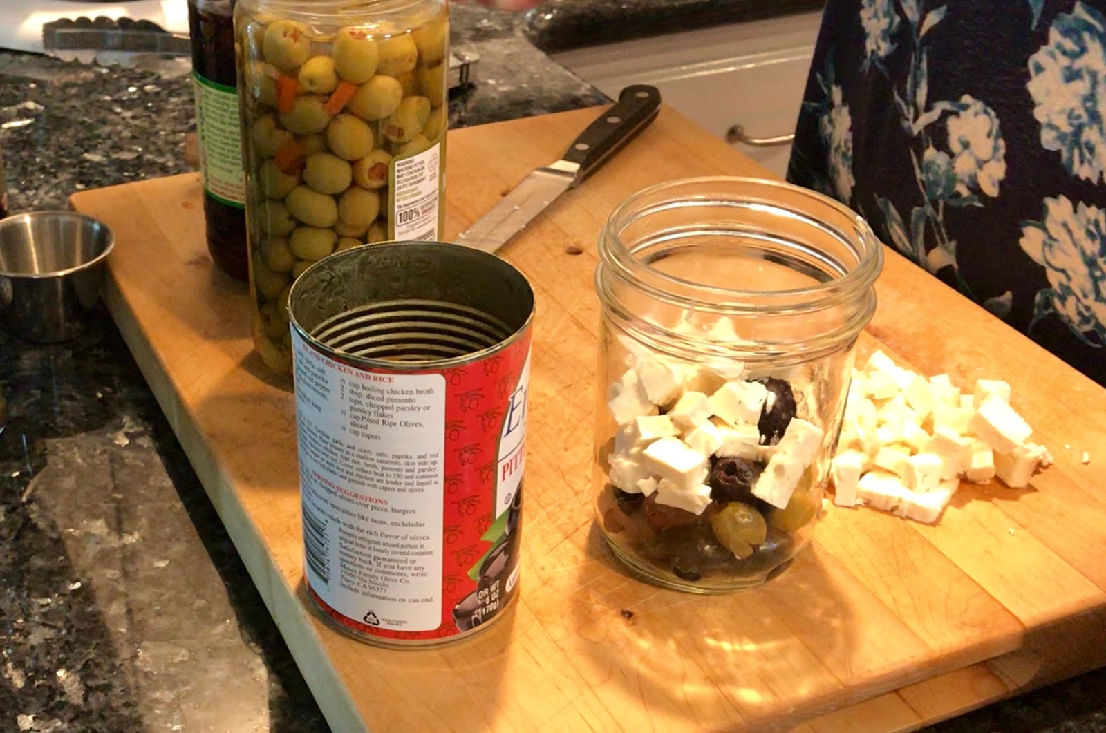 Olive Salad (Made In a Mason Jar)