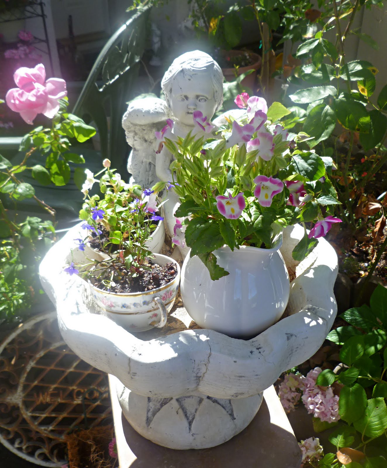 Dunhaven Place TRE Our Tea Cup Garden Flowers