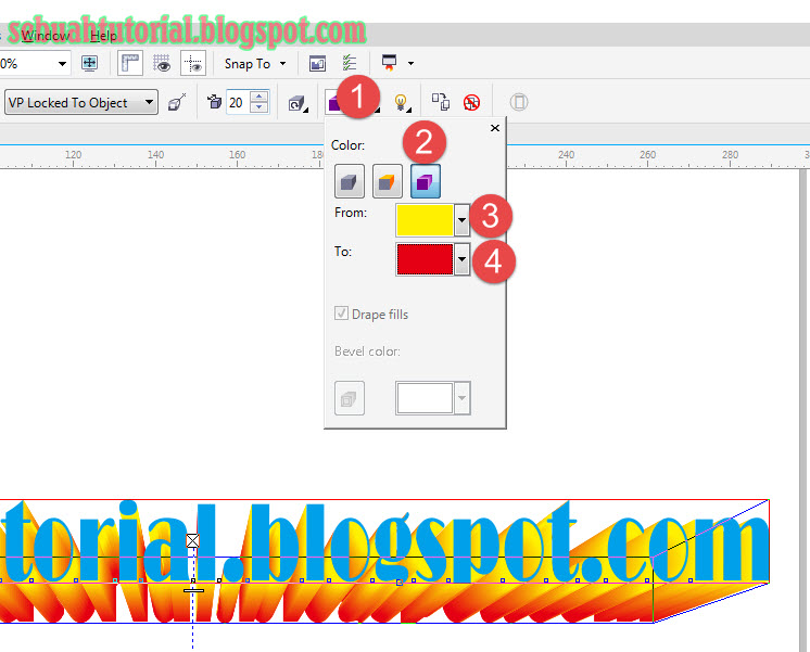 Download Gratis Gambar Cara Mudah Membuat Tulisan 3d Di Coreldraw Sebuah Tutorialku Terkeren by www.cikimm.com