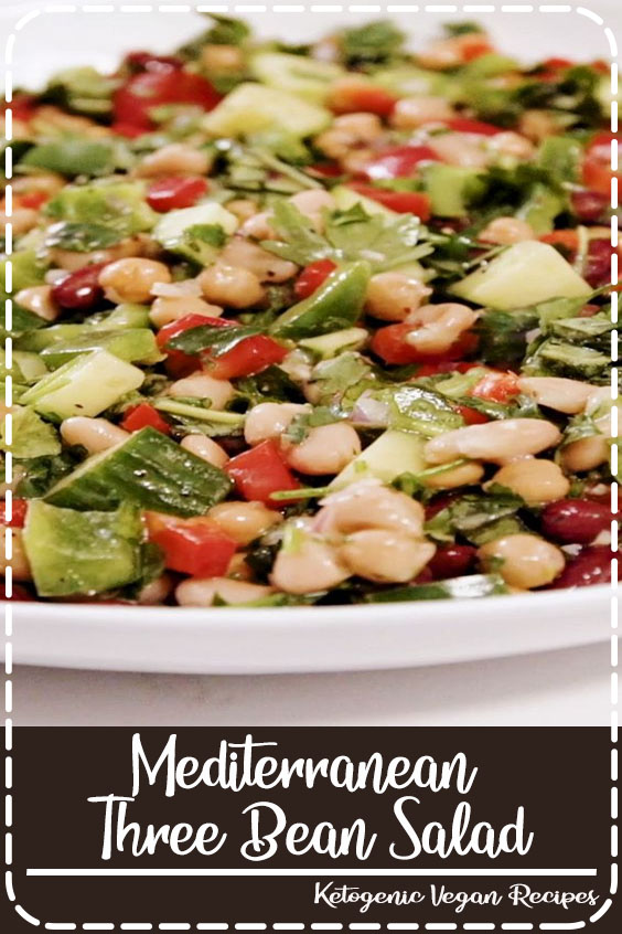 Mediterranean Three Bean Salad - Julia Recipes