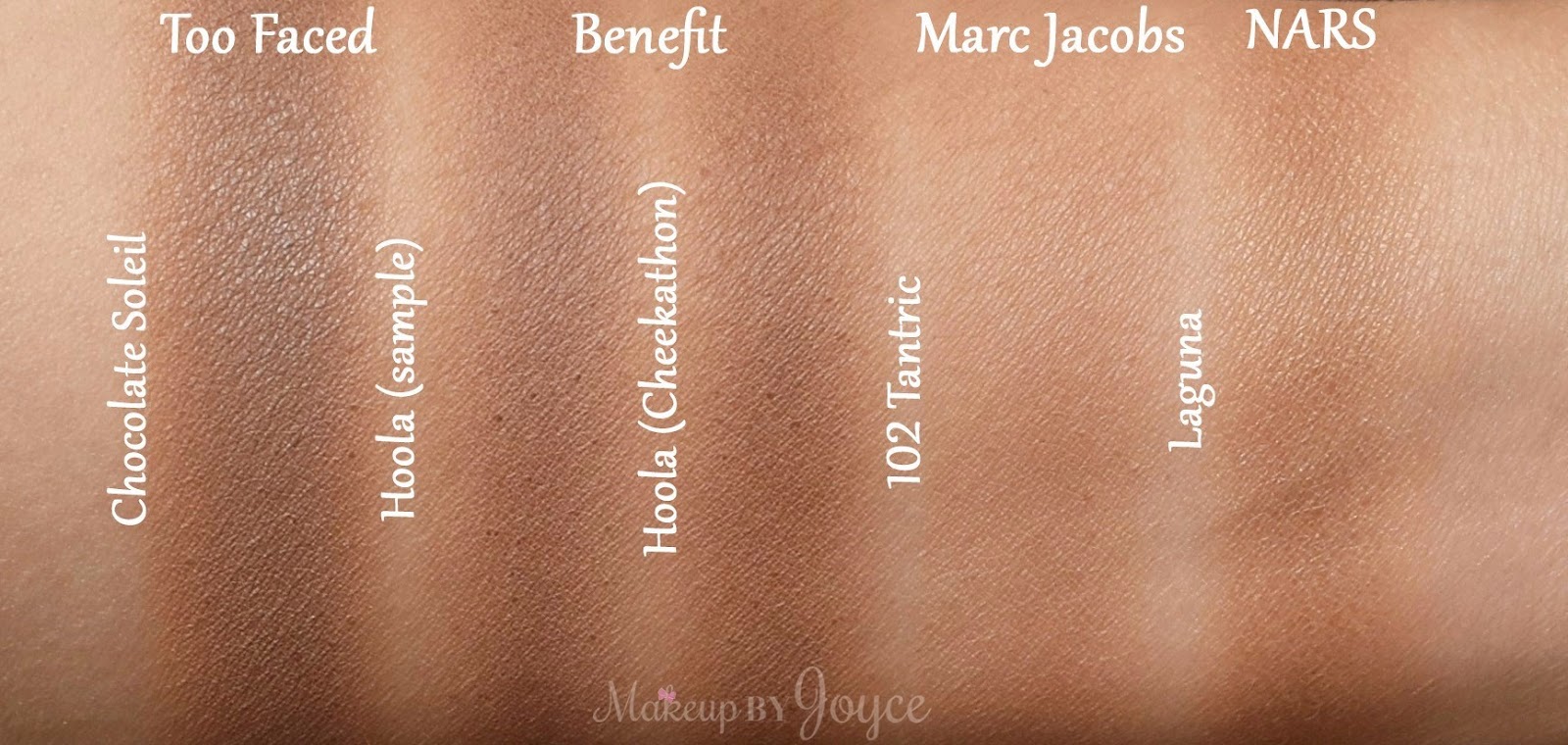 ❤ MakeupByJoyce ❤** Swatches + Comparisons: Benefit Cheekathon vs Tarteist Blush Palette