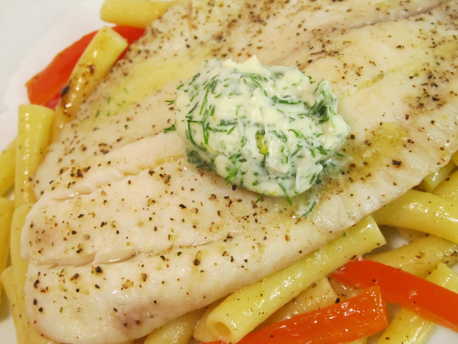 Jenn's Food Journey Grilled Lemon Tilapia with Lemon Dill Butter