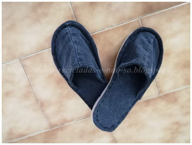 Denim Slippers