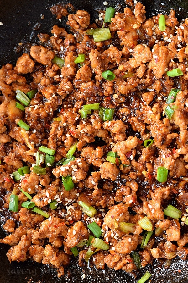 Ground Sesame Chicken