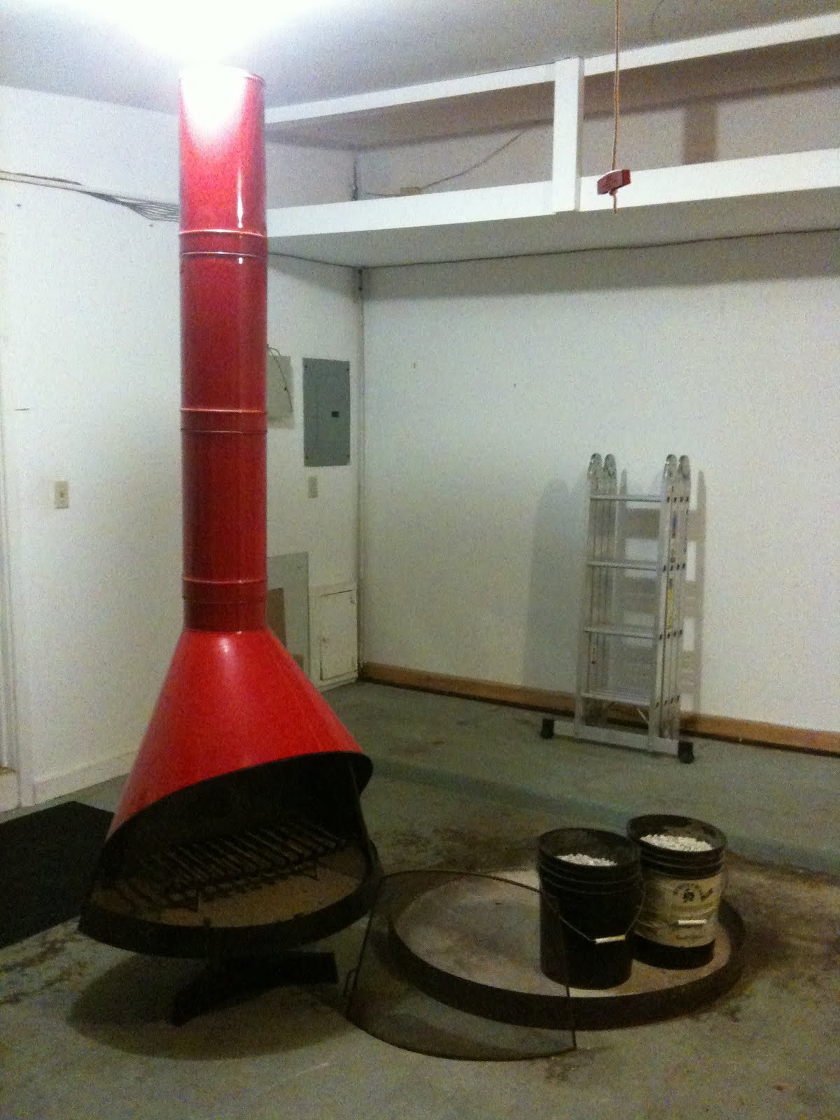 Our MCM Renovation Preway style Fireplace!