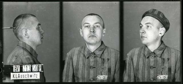 Auschwitz intake picture, 12 February 1942 worldwartwo.filminspector.com