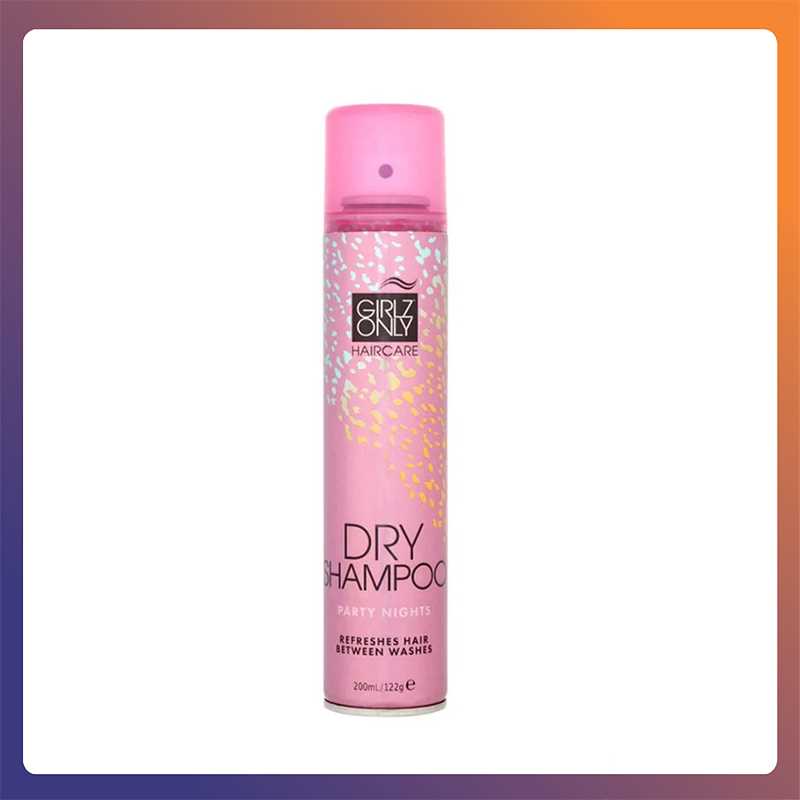 Dầu gội khô Girlz Only Party Nights 200ml (Hồng)