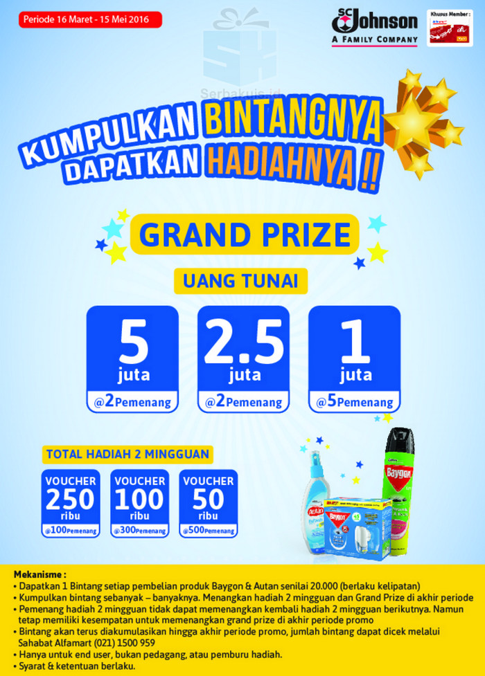 Promo Johnson Alfamart Berhadiah Utama Uang 20 Juta Promo Johnson Alfamart Berhadiah Utama Uang 20 Juta