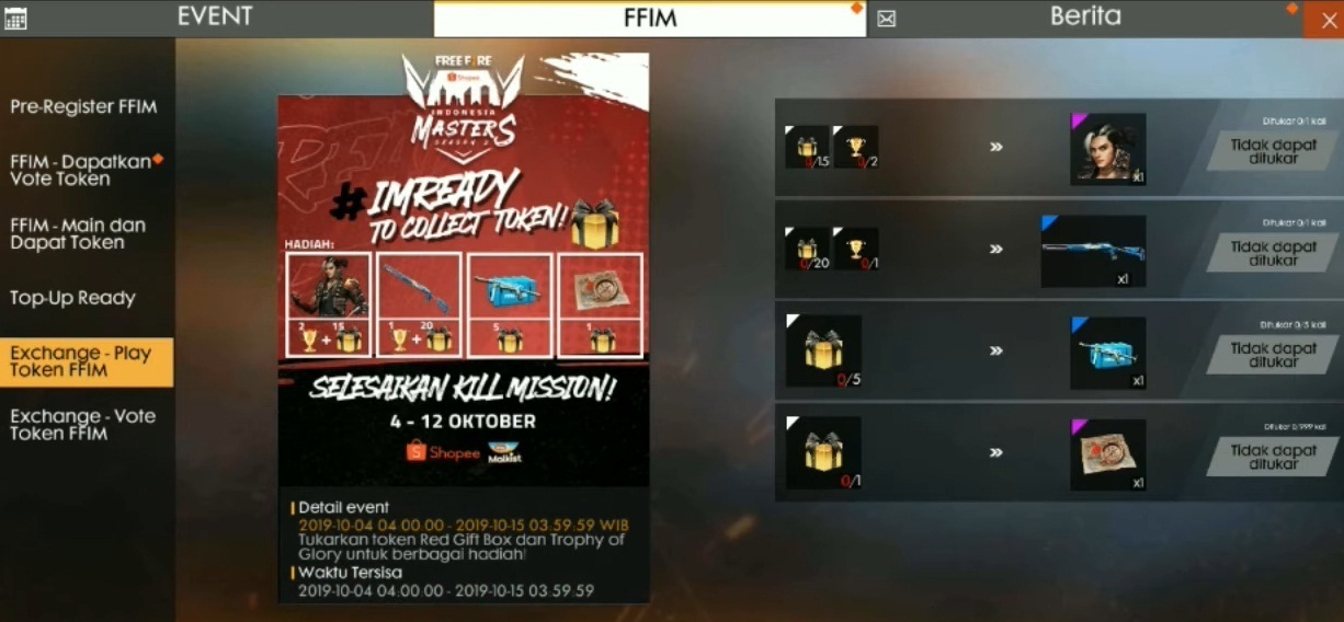 Cara Mendapatkan Trophy Of Glory Ff Free Fire Rambutekno