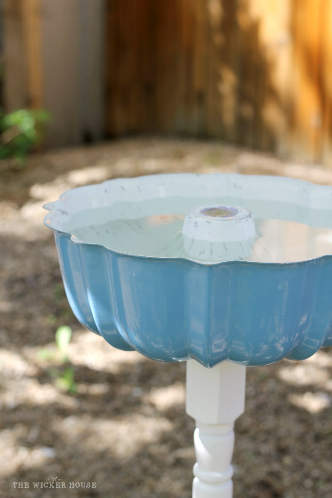 Bundt Pan Bird Feeder The Wicker House