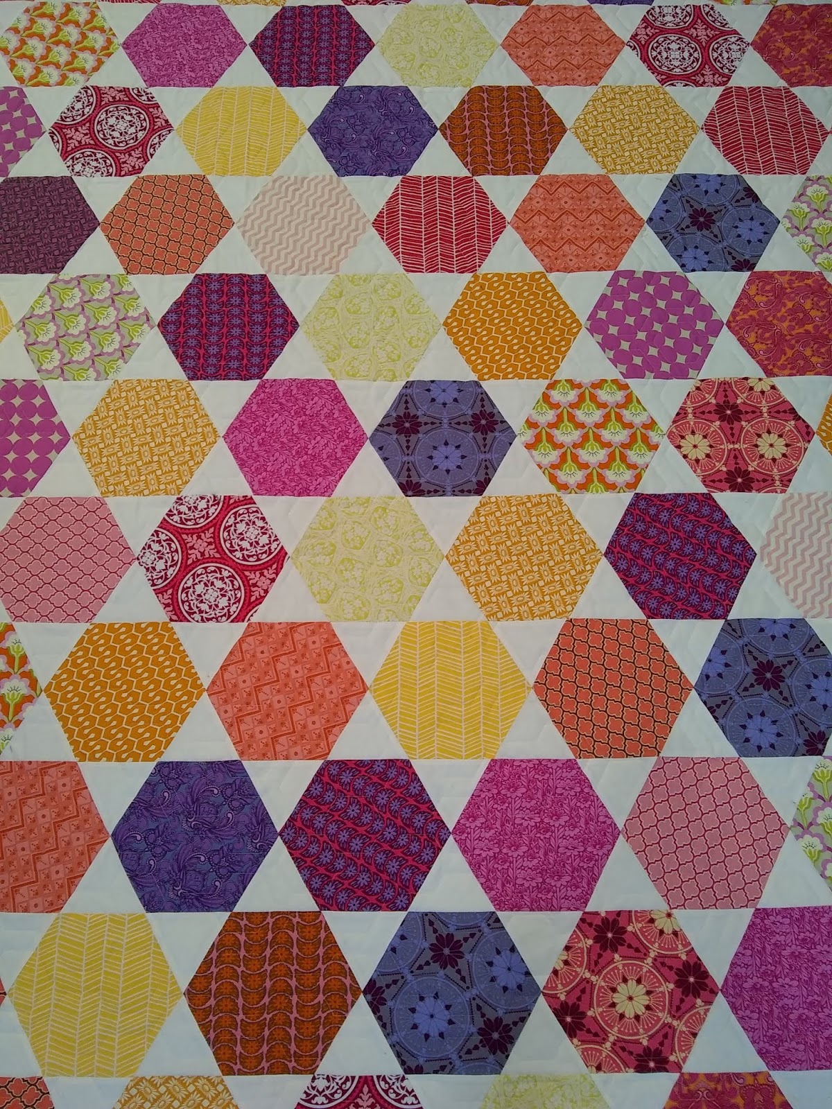 myquilter Hexagon quilt