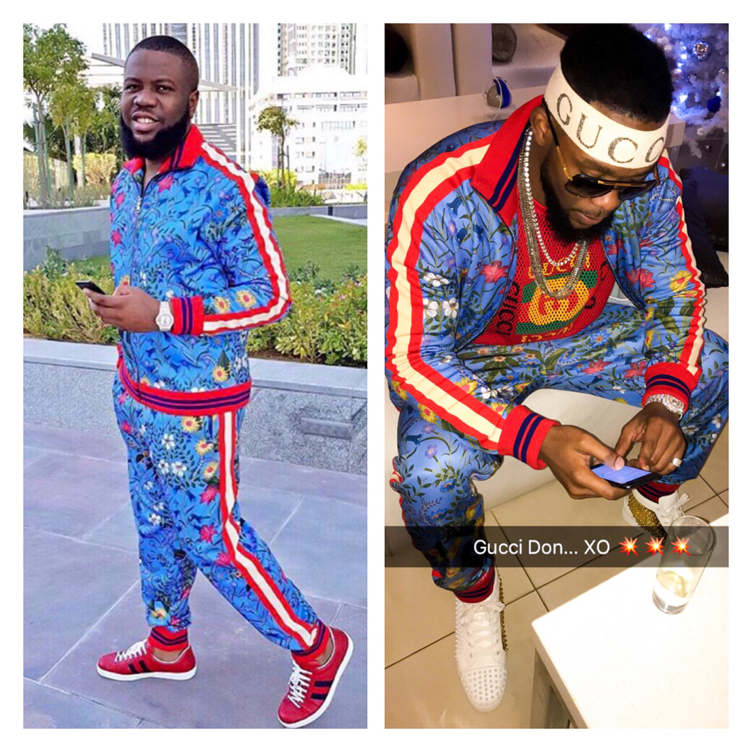 Gucci Master HushPuppi & Gucci Don Willie X.O wear one million naira