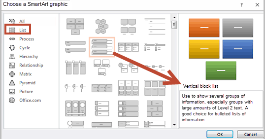 Luc's PowerPoint blog: Animate text paragraphs in SmartArt graphic in PPT  2013
