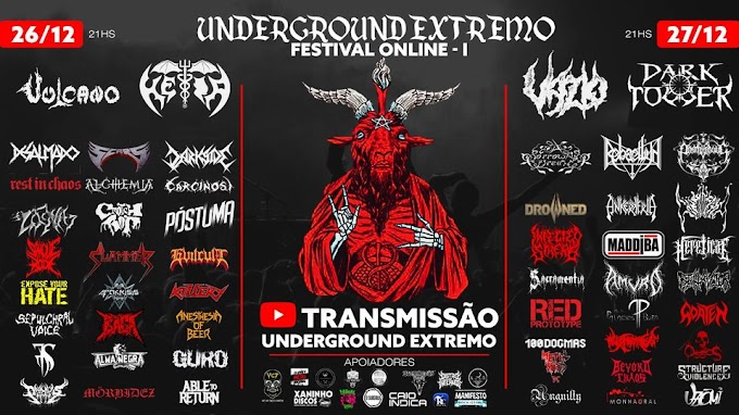 Cobertura de Evento: Underground Extremo On Line festival 