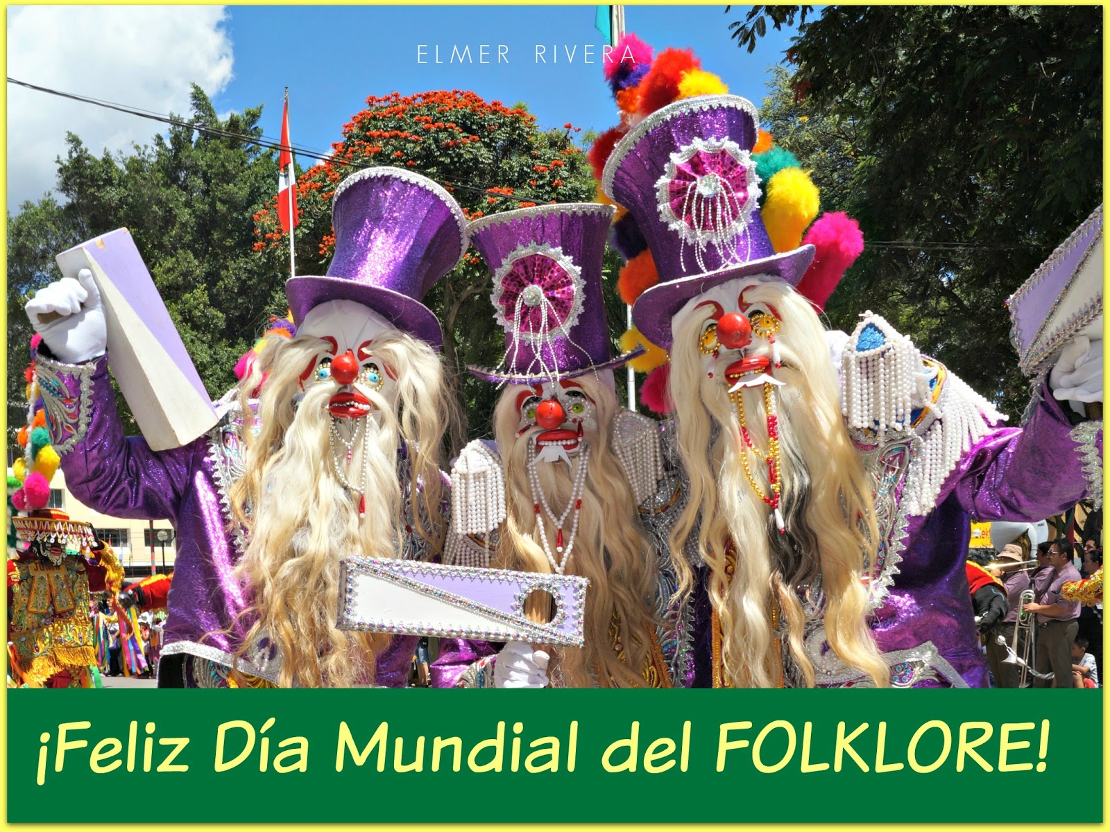 Danzas Folklóricas Feliz día mundial del Folklore