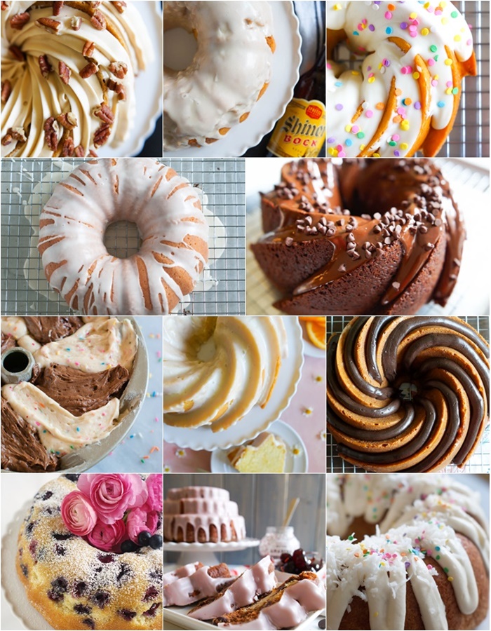 11 beautiful bundt cakes to make