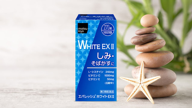 vien uong trang da tri nam White EX 270
