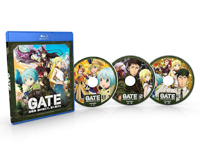 Gate Anime Complete Collection Bluray Discs Overview