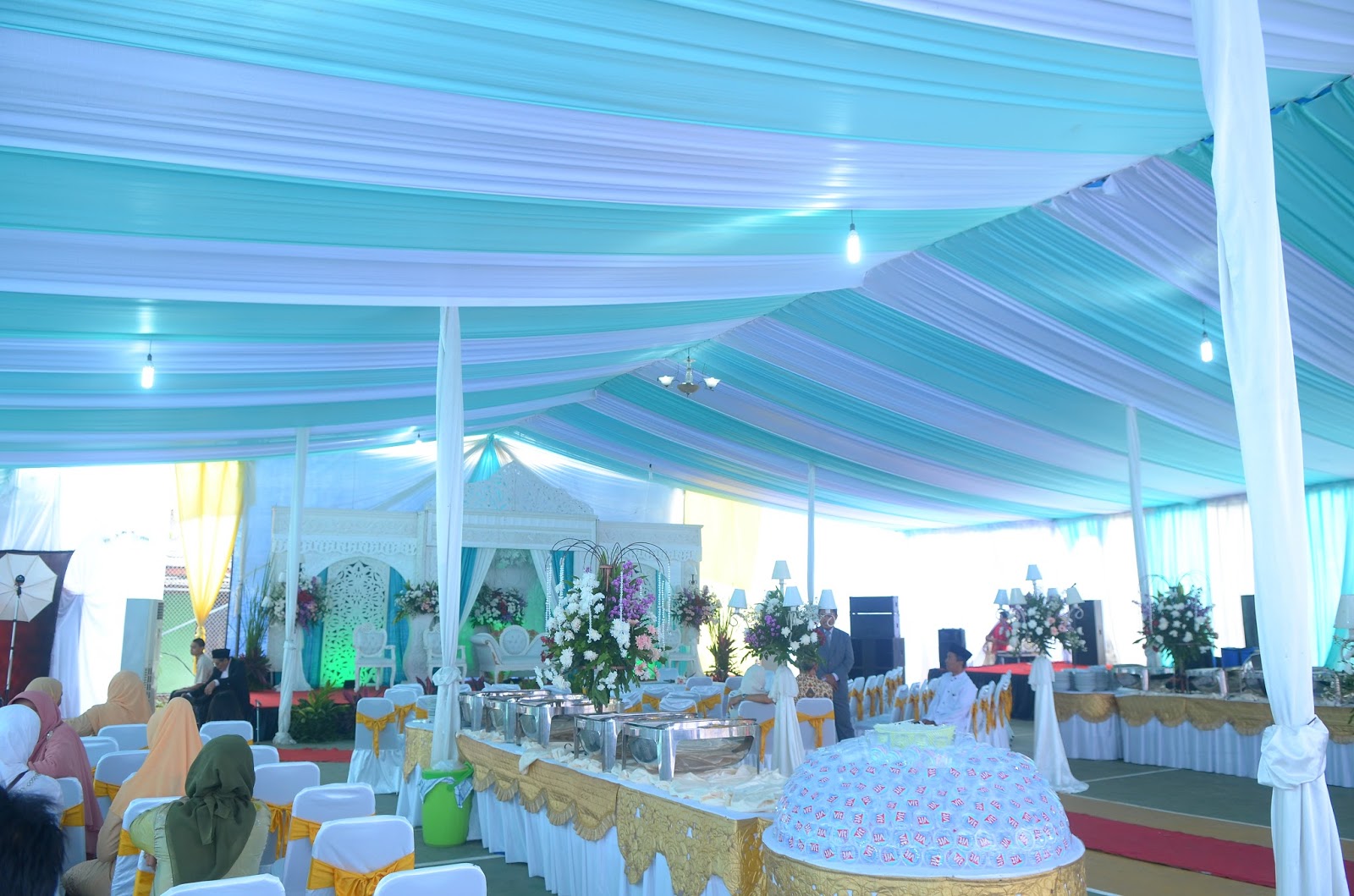 TENDA PERNIKAHAN PRIMERA WEDDING DEKORASI PELAMINAN