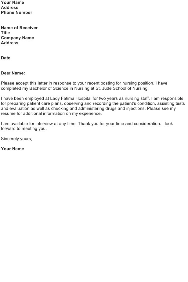 Business Letter Format Job Application Birthday Letter