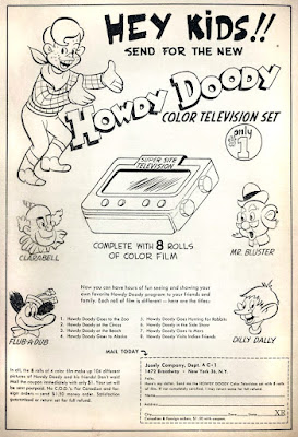 Howdy Doody Color Television Set