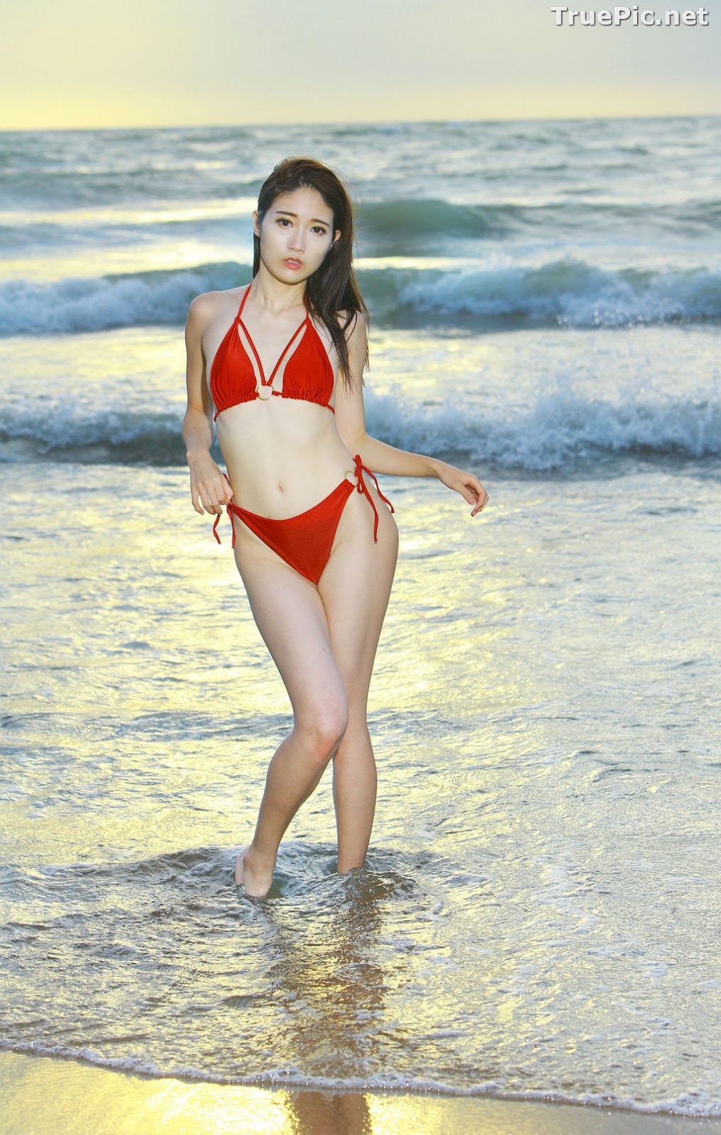 Image Taiwanese Model - Kuma - Beautiful Sexy Bikini Girl Under Sunset - TruePic.net - Picture-30