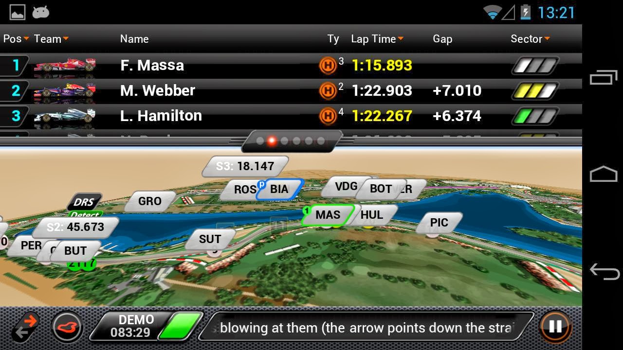 F1 2013 Timing App Premium v5.143 Pro Android Apps and Games For Free