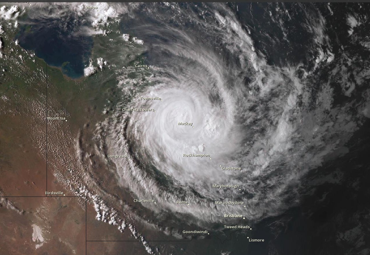 Central Queensland Plane Spotting The Aftermath of Tropical Cyclone