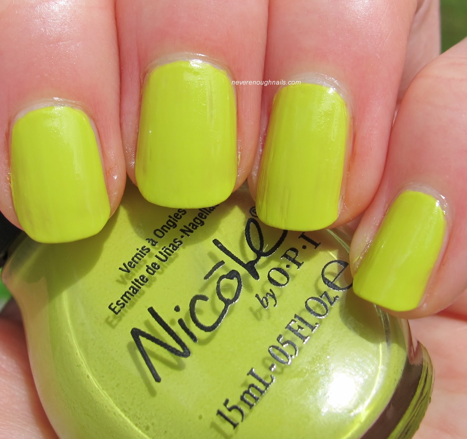 Never Enough Nails: Nicole by OPI Tink: Polishes Inspired by Tinker Bell!