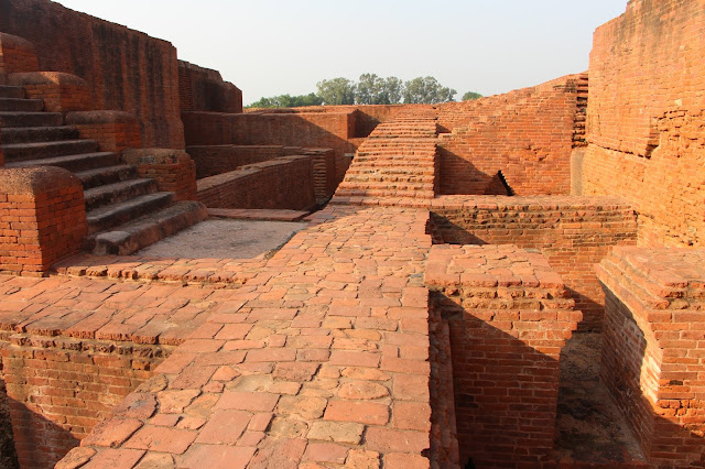 Ruins of Nalanda University , Nalanda , Bihar India