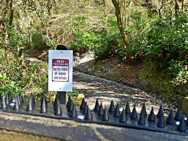 Funny Warning Notice, Cornwall