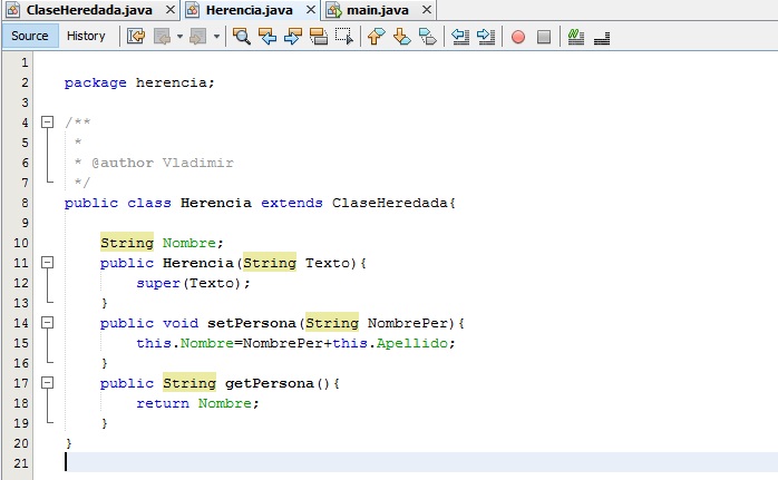 Mundo Java: HERENCIA I