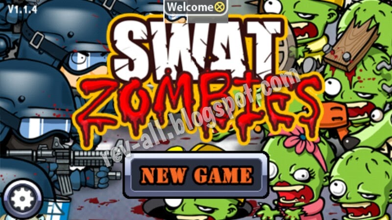 menu utama permainan android SWAT vs Zombies (rev-all.blogspot.com)