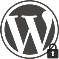 beveiligde WordPress-site van Hackers