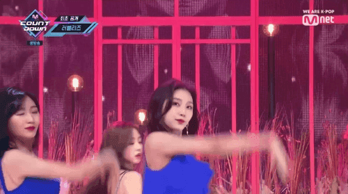 러블리즈 교차편집 레전드 움짤