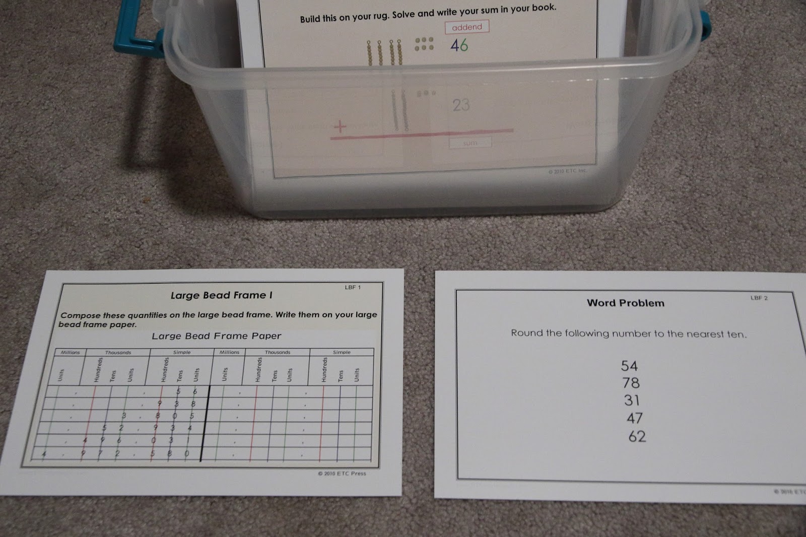 Grace and Green Pastures: Using Math Command Cards